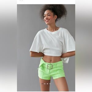 UO Kassidy Y2K Belted Cargo Short